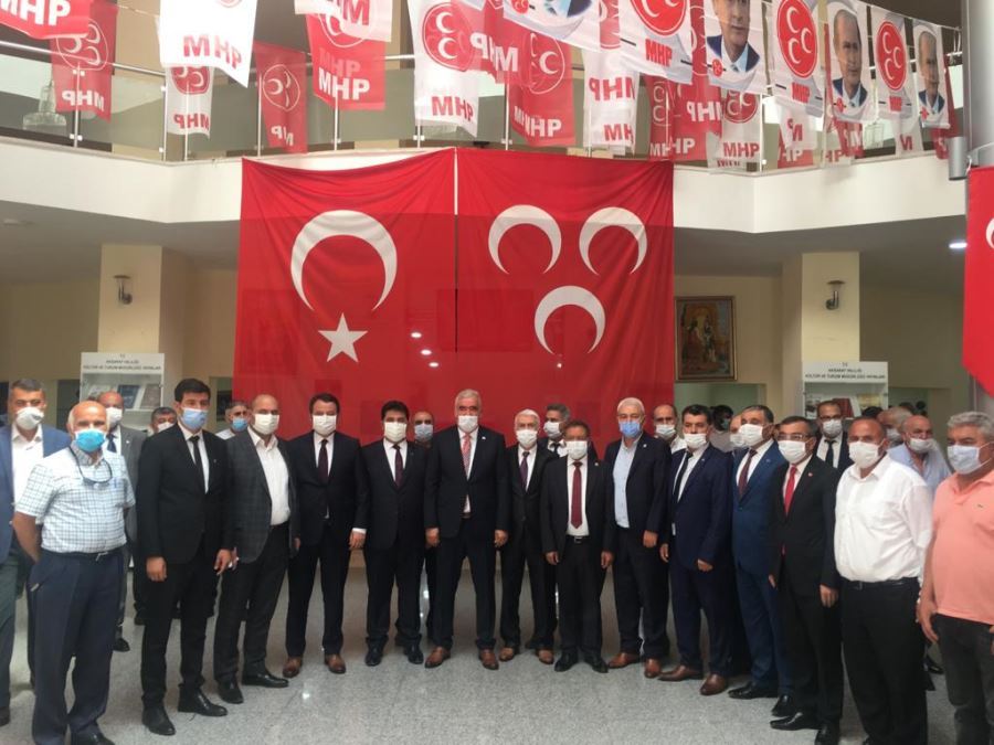 MİLLİYETÇİ HAREKET PARTİSİN AKSARAY MERKEZ İLÇE KONGRESİ YAPILDI