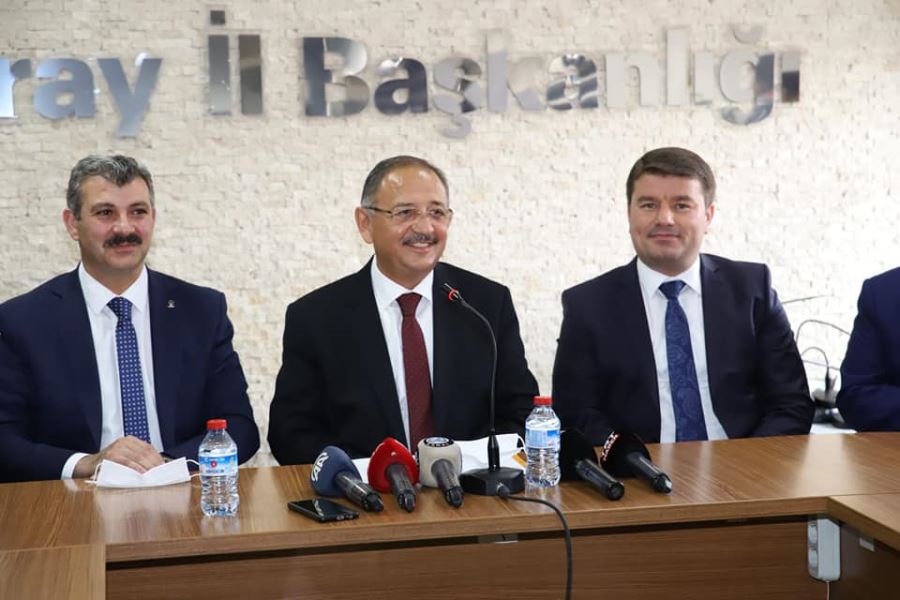 AK PARTİ GENEL BAŞKAN YARDIMCISI MEHMET ÖZHASEKİ AKSARAY BELEDİYESİ