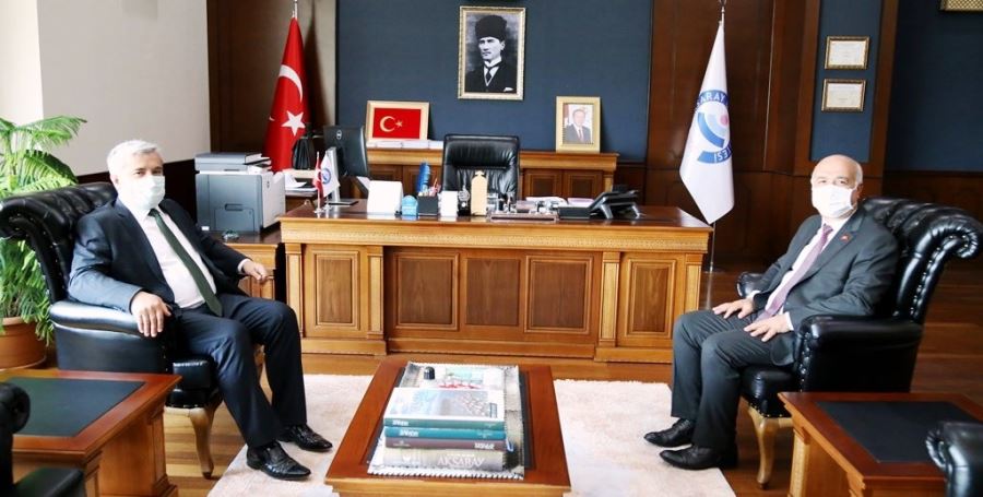 NÖHÜ REKTÖRÜ PROF. KAR’DAN NEZAKET ZİYARETİ