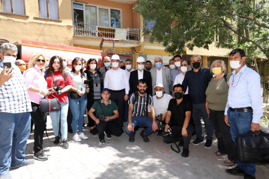 Başkan Dinçer; ‘’Kentsel Dönüşüm Çalışmaları İle Şehrimizin Çehresini Değiştireceğiz’’