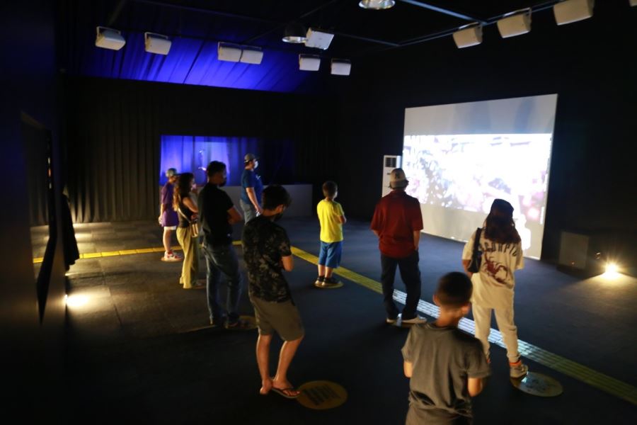 30 Ağustos Zafer Coşkusu Dijital Gösterim Merkezi’nde Yaşatılıyor.