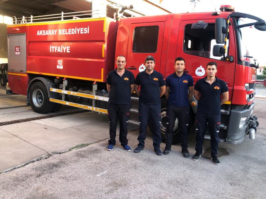 AKSARAY BELEDİYESİ’NDEN ORMAN YANGINLARINA ARAÇ VE EKİPMAN DESTEĞİ