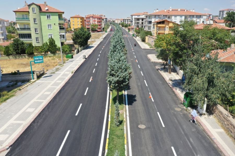 6 AYDA 94 BİN TON SICAK ASFALT SERİMİ GERÇEKLEŞTİ