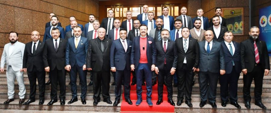 ATSO HEYETİ HİSARCIKLIOĞLU’NU ZİYARET ETTİ
