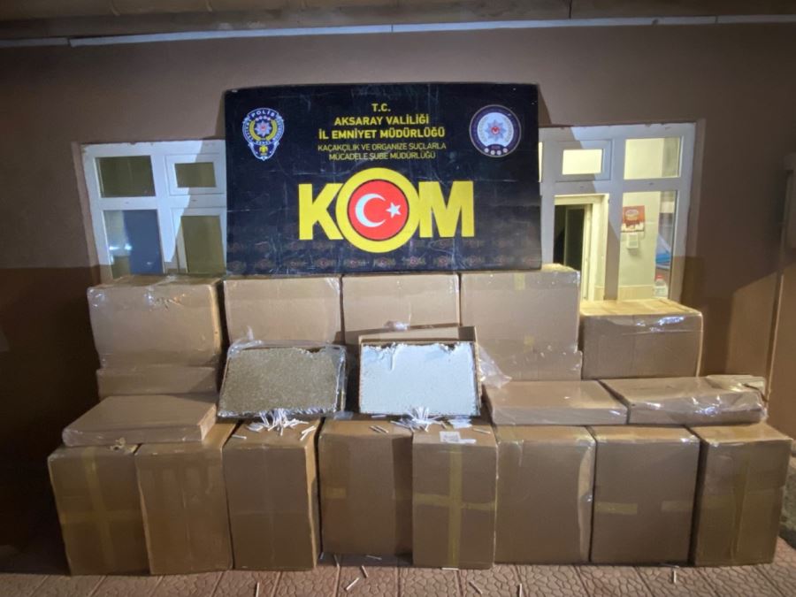 KAÇAKÇILIK ŞUBEDEN OPERASYON