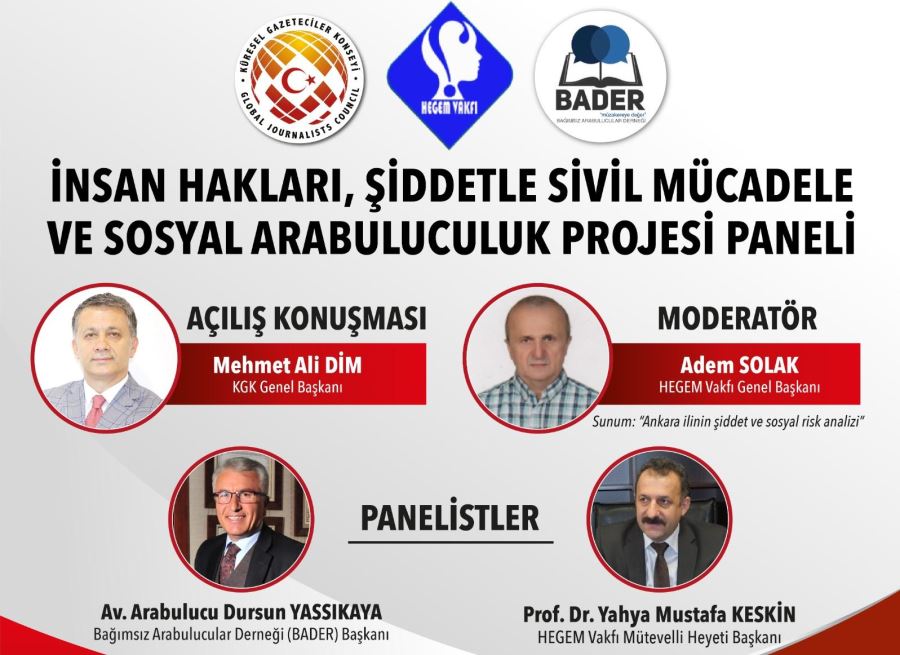 KGK öncülüğünde şiddetle mücadele paneli 