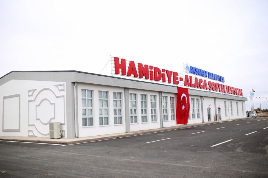 HAMİDİYE ALACA MAHALLE KONAĞI VE SOSYAL TESİSLERİ YOĞUN OLARAK KULLANILIYOR