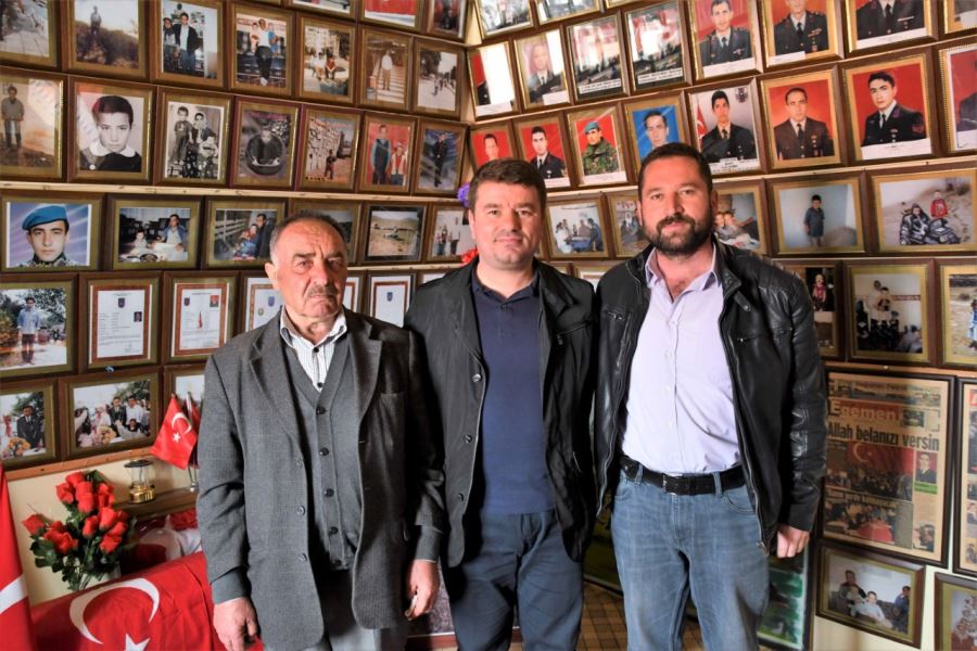 BAŞKAN DİNÇER; “ŞEHİT AİLELERİ, ŞEHİTLERİMİZİN BİZE EMANETİ”