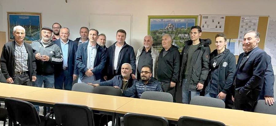 BAŞKAN DİNÇER, FRANSA’DA AKSARAYLILARLA BULUŞTU