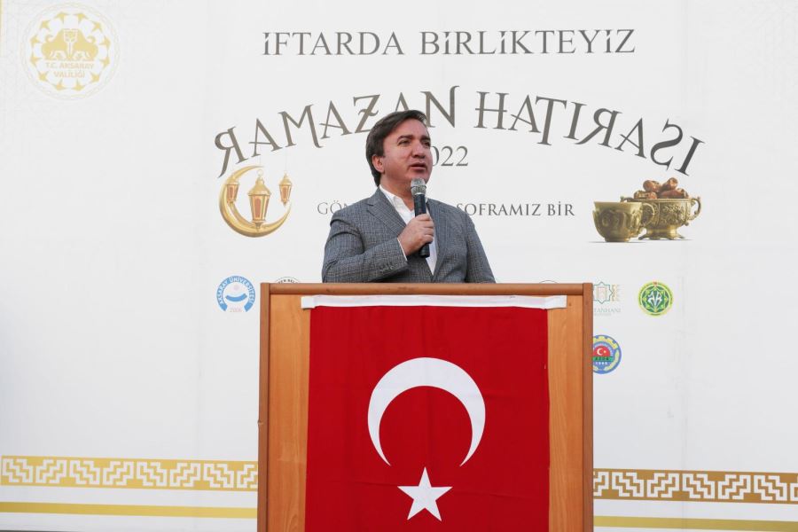 Aksaray Valisi Aydoğdu:‘Gönlümüz Bir, Soframız Bir’ 