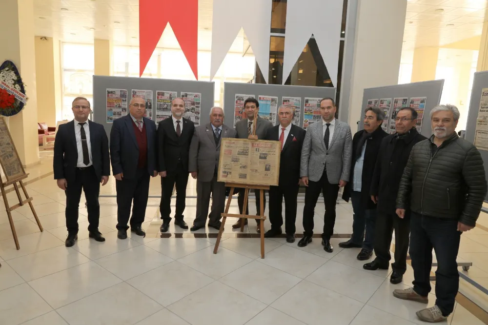 Gazeteci İsmet Ünver Mesleğinin 33.yılında: “Niğde Haberleri Sergisi” açıldı.