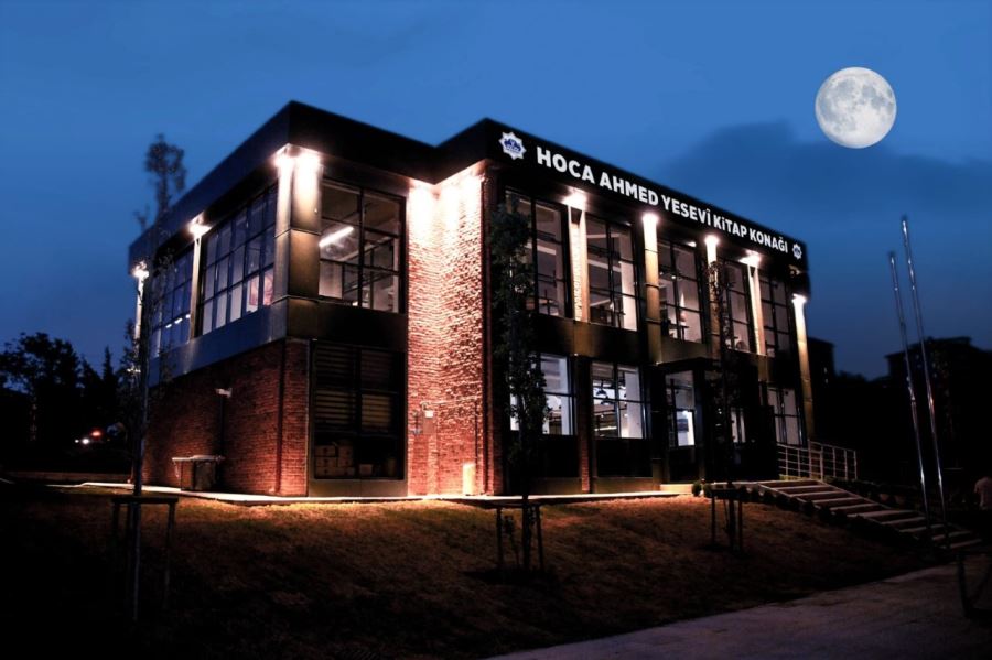 HOCA AHMED YESEVİ KİTAP KONAĞI AÇILDI