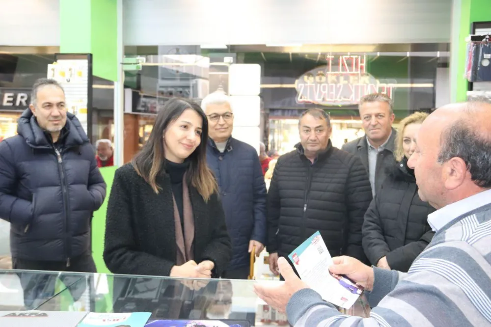PELİNSU YILDIRIM DEMİR “YANDAŞA RANTI DURDURMAK İÇİN GELİYORUZ”