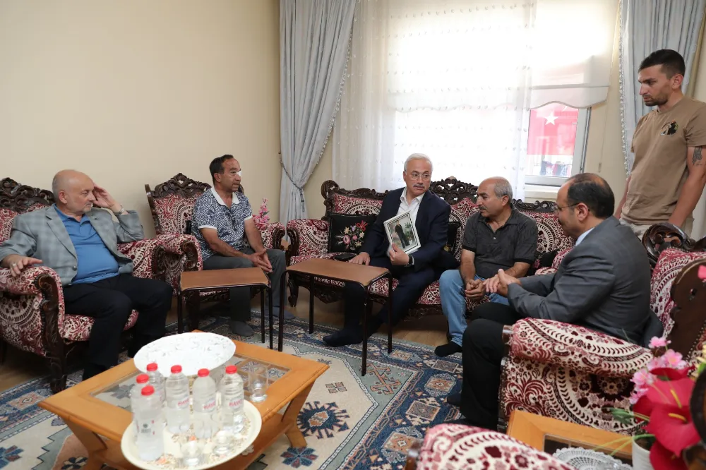 Şehit Ailesine Taziye Ziyareti 