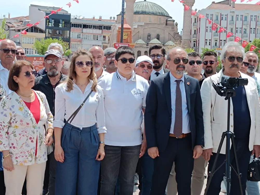  CHP AKSARAY İL BAŞKANI  AV. BİLAL ÖZDEMİR: