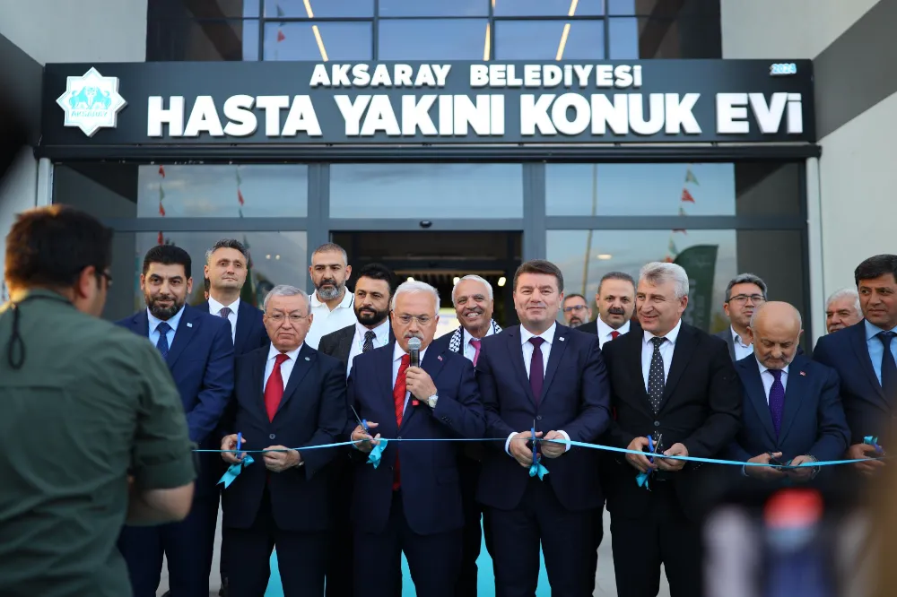 BAŞKAN DİNÇER; ‘’İNSAN ODAKLI BİR PROJEMİZİ DAHA HAYATA GEÇİRMENİN GURURUNU YAŞIYORUZ’’