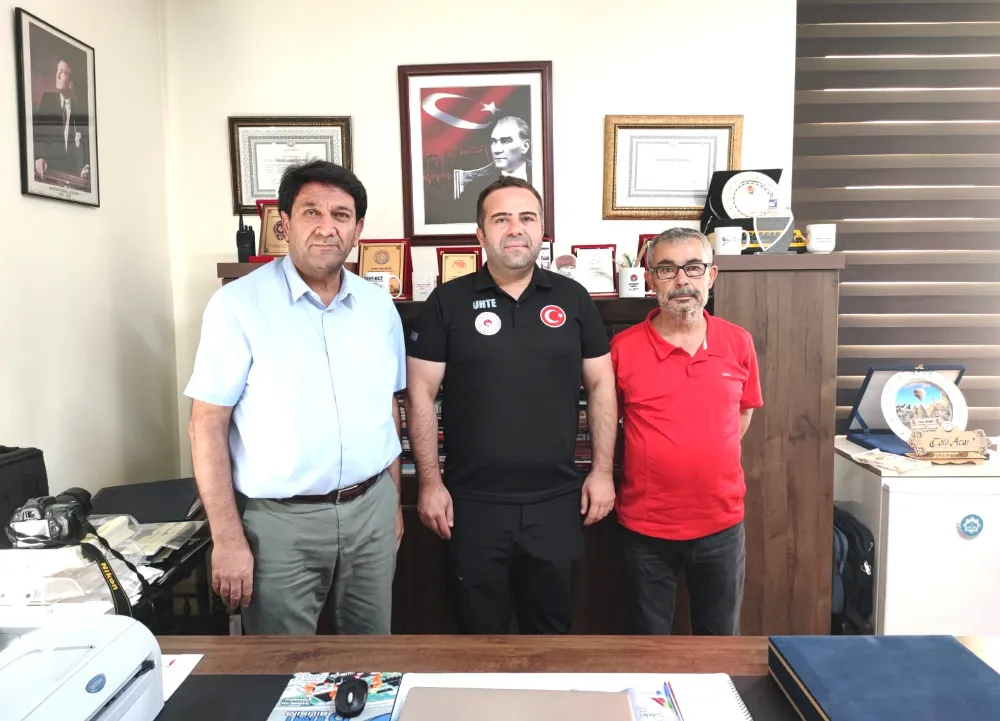MURAT YILMAZ’DAN GAZETECİLER CEMİYETİNE İADEYİ ZİYARET.