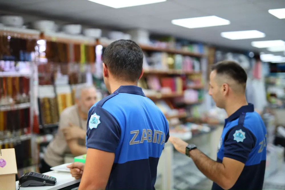 AKSARAY BELEDİYESİ ZABITA EKİPLERİNDEN RUHSAT DENETİMİ