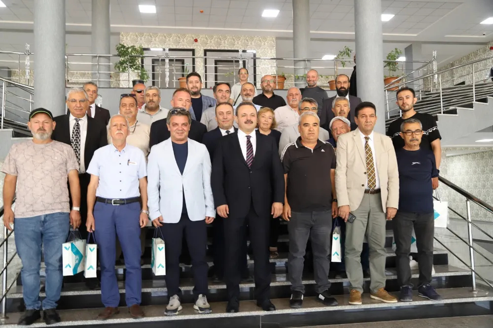 ASÜ REKTÖRÜ PROF.DR. ALPAY ARIBAŞ MEDYA İLE BULUŞTU.