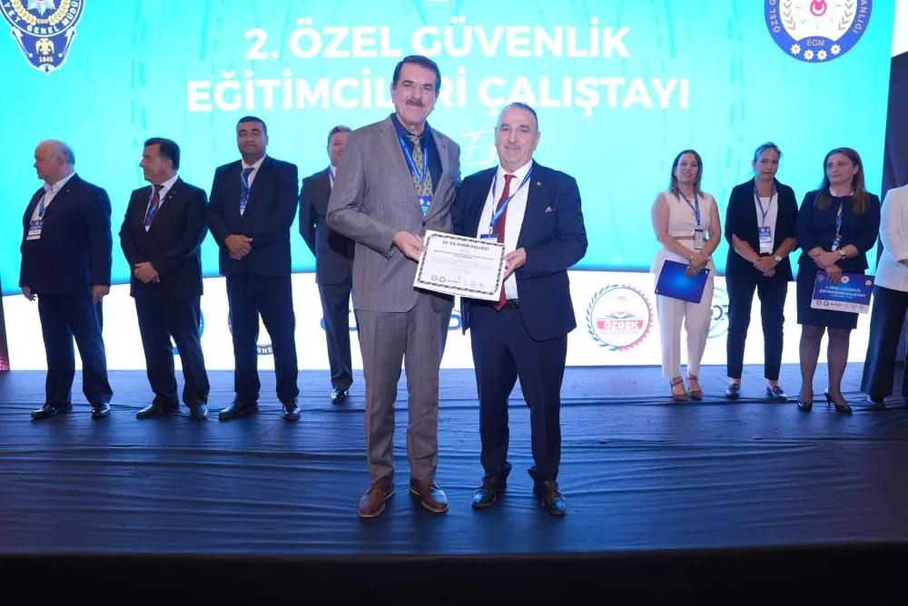 AKSARAY ANADOLU ÖZEL GÜVENLİĞE BAŞARI ÖDÜLÜ