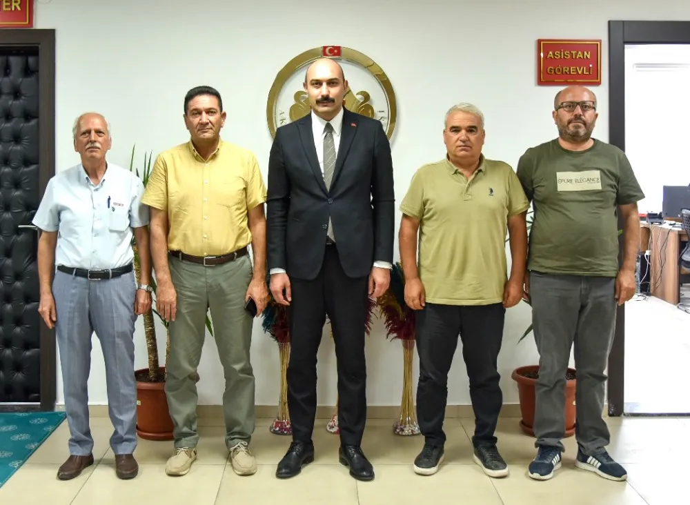 GAZETECİLERDEN SAMET ÖZTÜRK’E ZİYARET